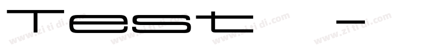 Test - Spore字体转换